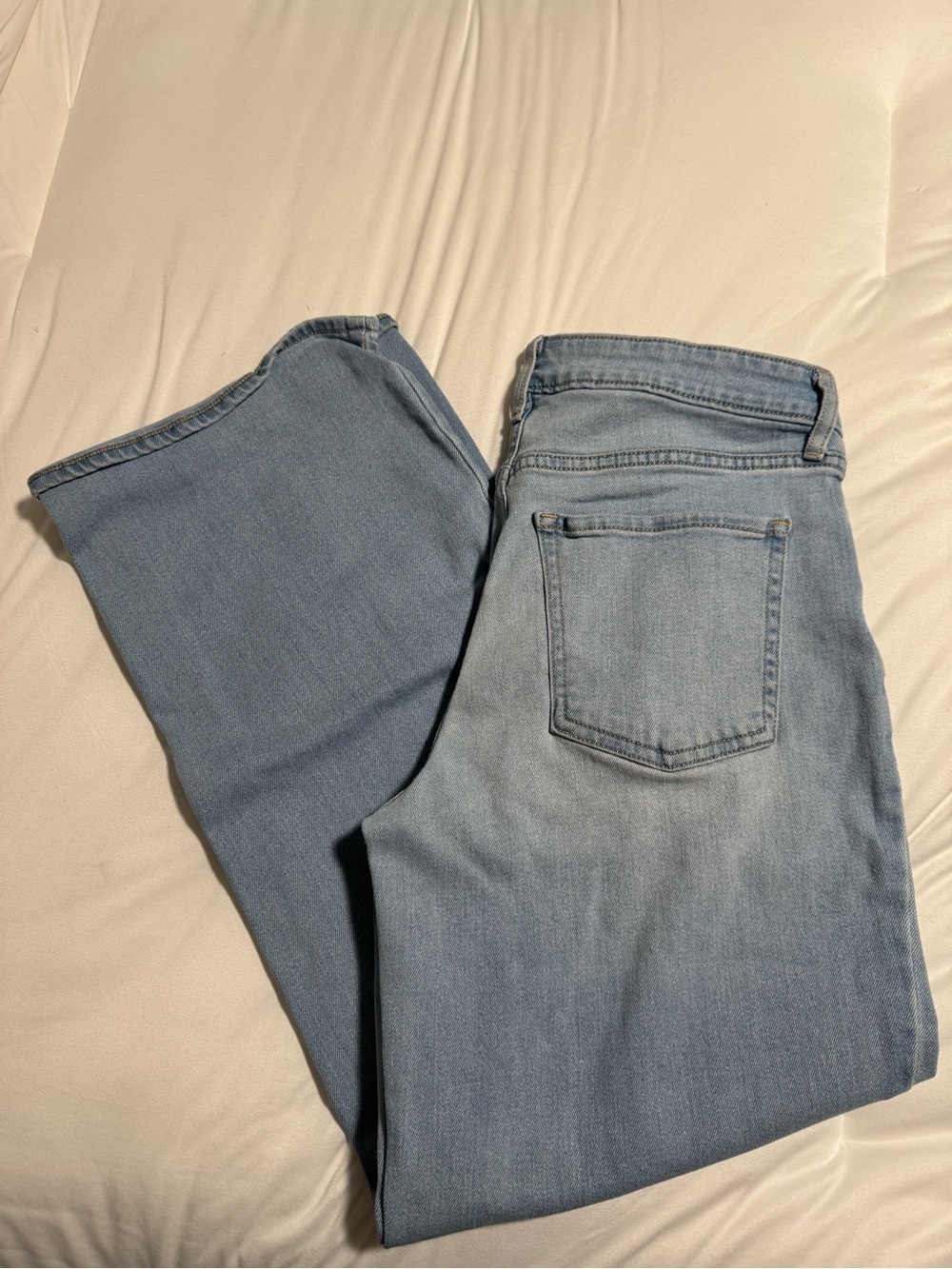 Old Navy Light Blue Flare Jeans